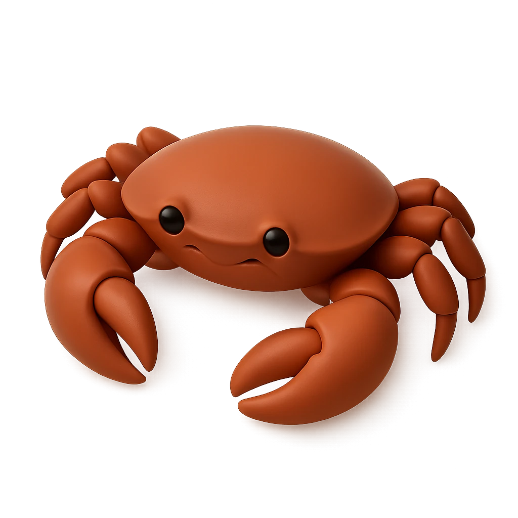 African Matchbox Crab