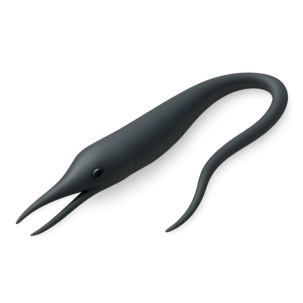Pale Threadtail Snipe Eel