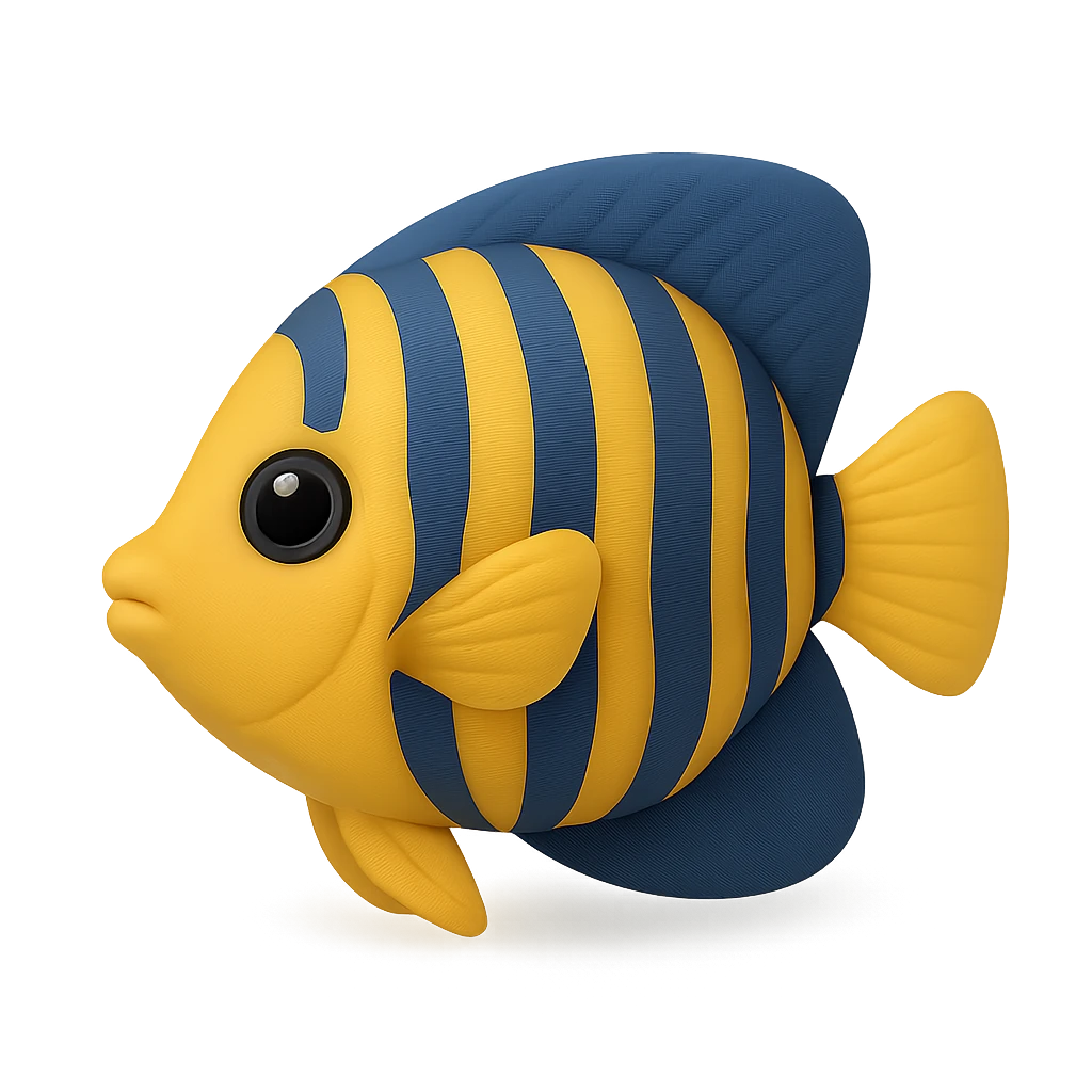 Scribbled Angelfish