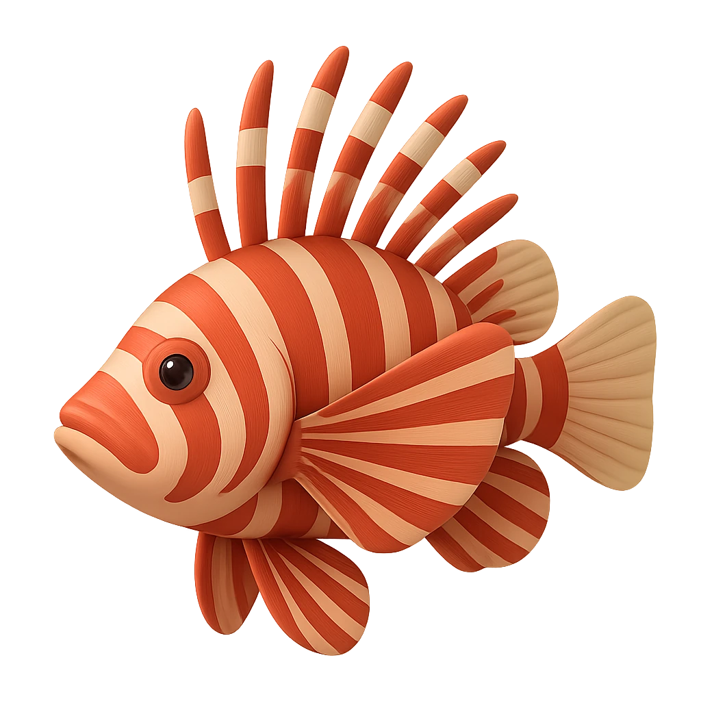 Red Lionfish