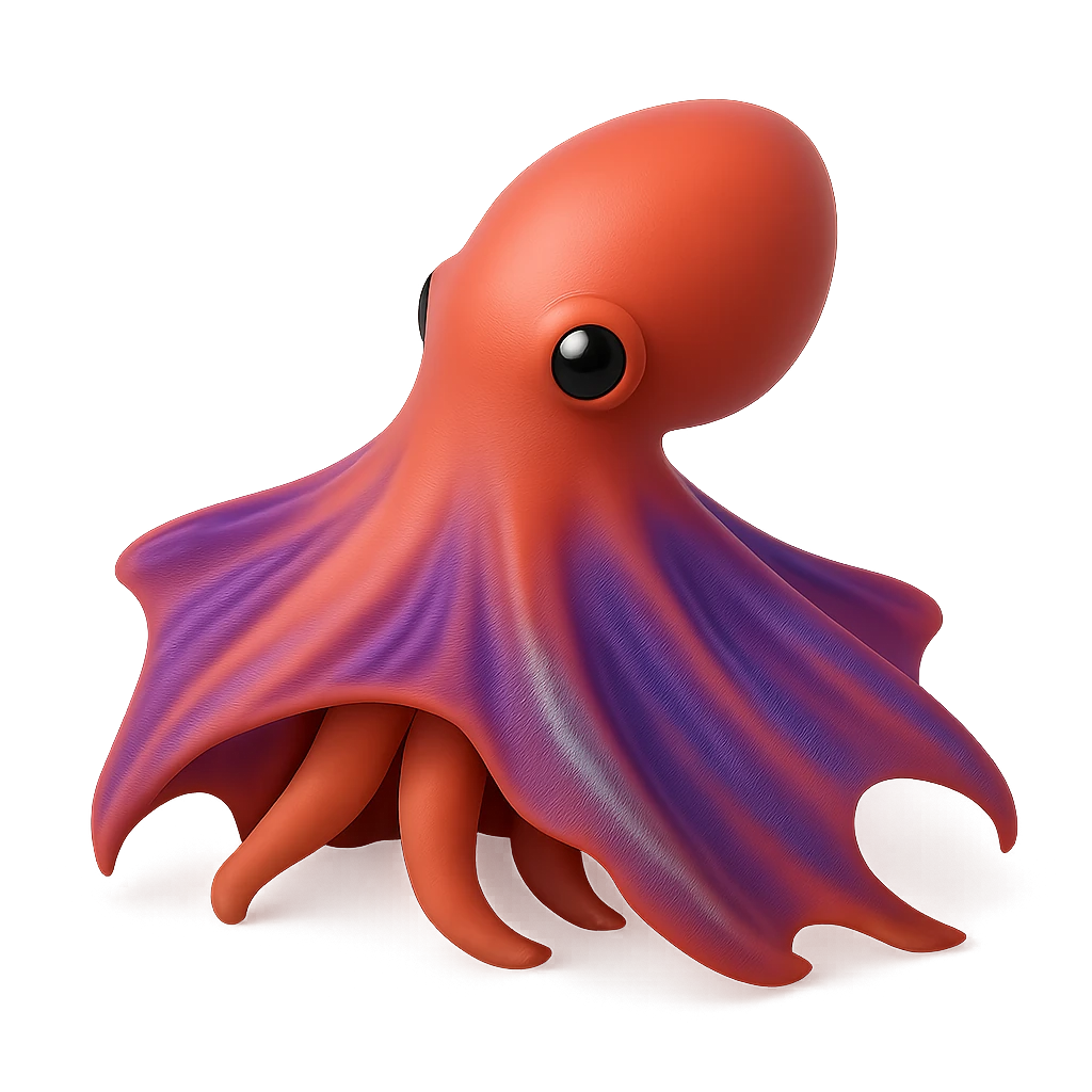 Violet Blanket Octopods