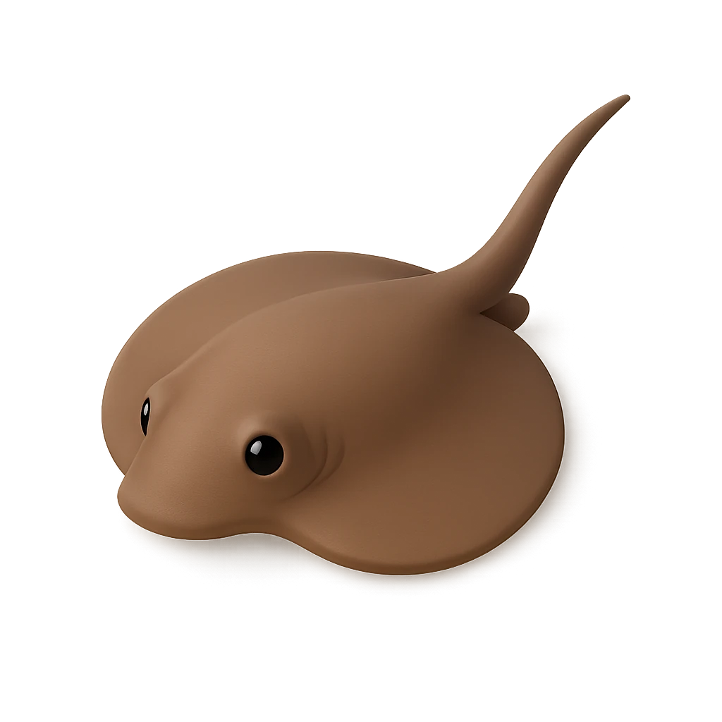 Sepia Stingray